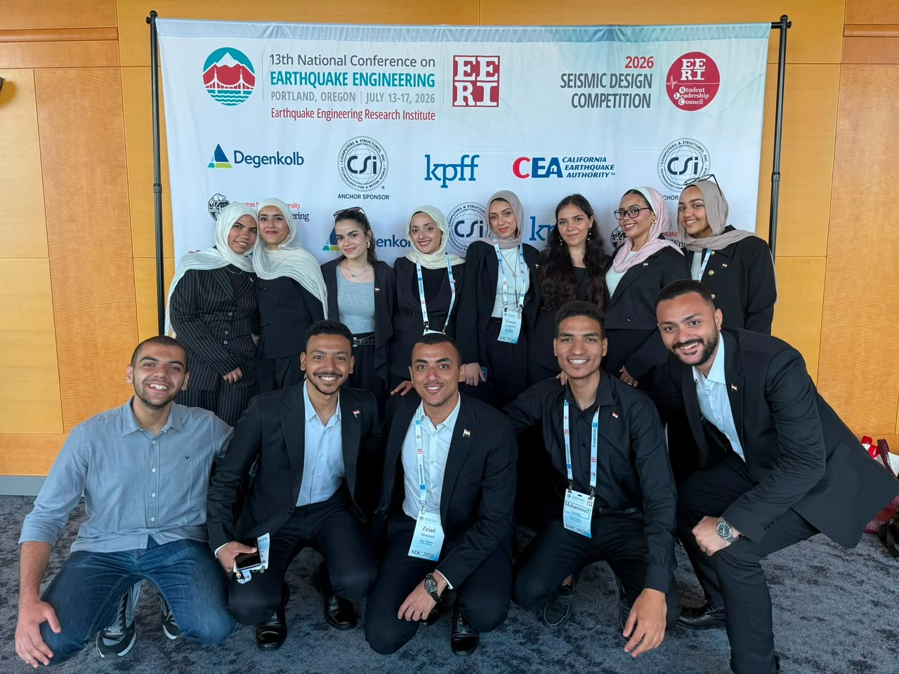 جامعة عين شمس تحصد 4 إنجازات عالمية في أقوى مسابقة لهندسة الزلازل