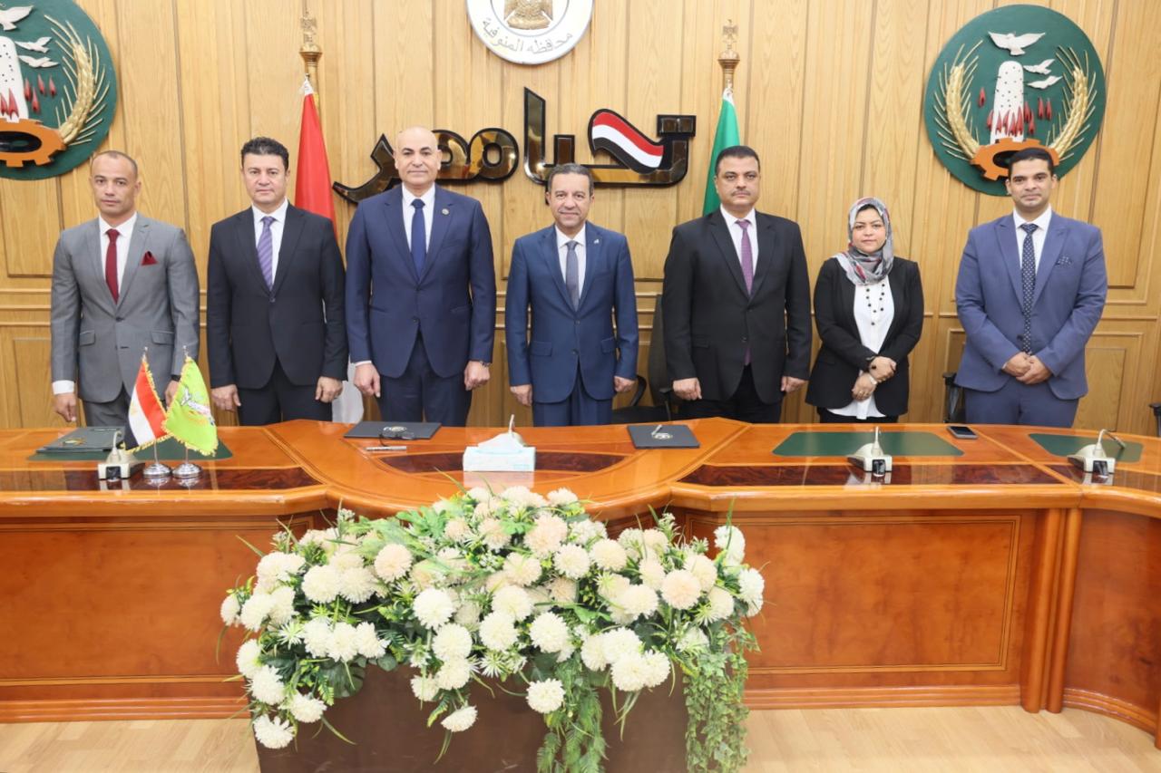 جامعة السادات تطلق شراكة نوعية لتأهيل الكوادر مع محافظة المنوفية