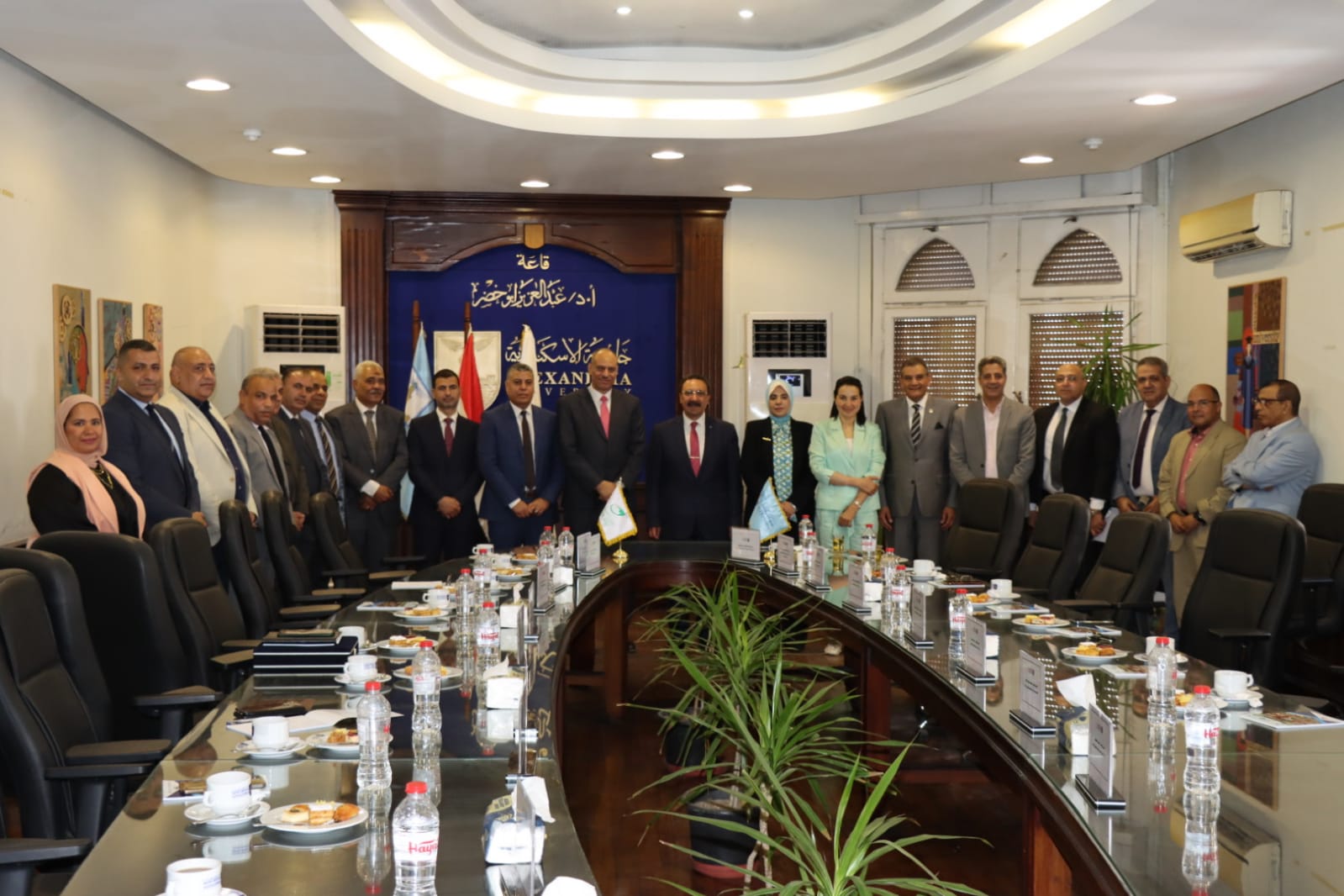 جامعة الإسكندرية تطلق أول فرع للبريد المصري داخل الحرم الجامعي بخدمات رقمية متكاملة