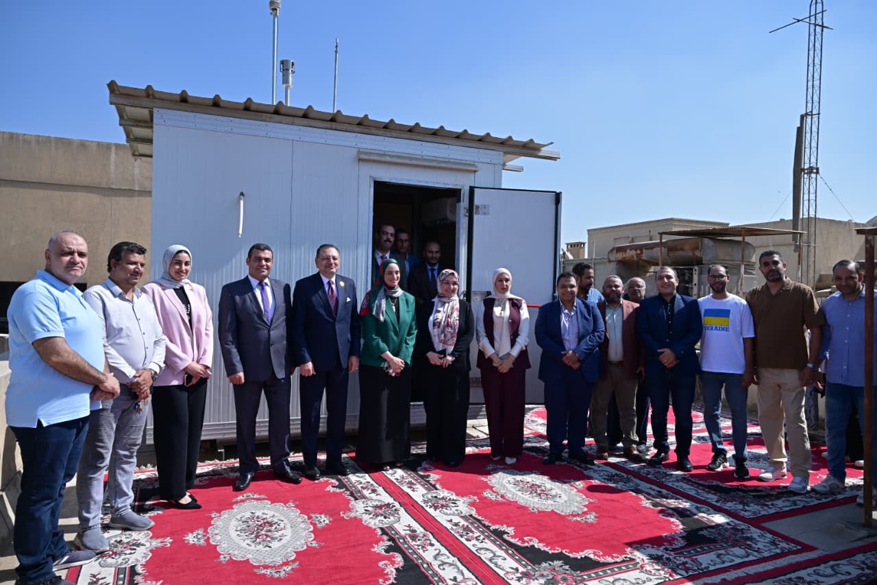 جامعة القاهرة تدشن أقوى محطة ذكية لرصد الهواء وفق أحدث المعايير العالمية