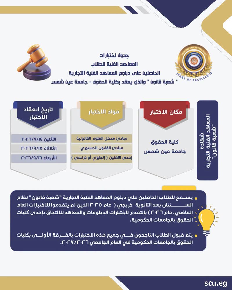 الأعلى للجامعات يعلن فتح باب اختبارات القبول بالجامعات الحكومية