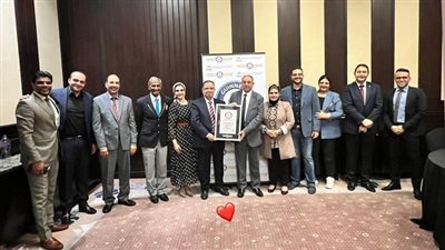 تسليم مستشفى الاسنان بجامعة الدلتا شهادة موسوعة جينيس العالمية فى احتفالية كبرى