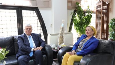 وزيرا التعليم العالى والبيئة يناقشان استعدادات مصر لمؤتمر تغير المناخ COP27