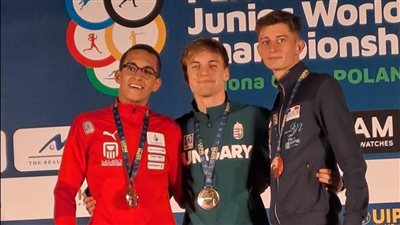 جامعة مصر للمعلوماتية تهنئ الطالب محمد الجندي لفوزه بـ