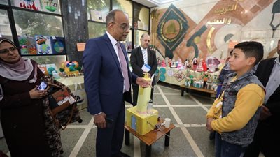 محافظ كفر الشيخ يهنئ طالبا حصل على المركز الأول في مسابقة التغيرات المناخية