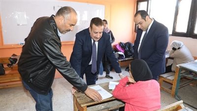 محافظ المنوفية يعتمد نتيجة الشهادة الاعدادية بنسبة نجاح 82.26%