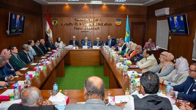 بحضور رئيس جامعة طنطا.. انعقاد مجلس كلية التربية الرياضية 