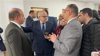 رئيس جامعة القاهرة يتفقد مجمع العيادات الخارجية الجديدة بمستشفى أبو الريش الياباني
