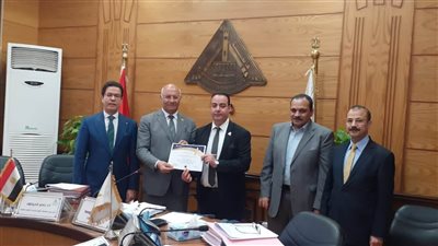 جامعة بنها تكرم الفائزين بجوائز مصر للتميز الحكومي 