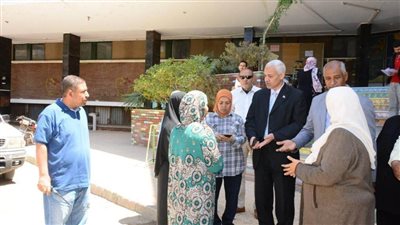 “عبد المولى” يتفقد خدمات المدن الجامعية 