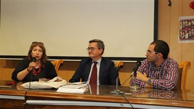 المستشار الثقافي الاسباني في زيارة لألسن عين شمس 