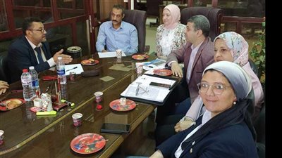 جامعة الزقازيق تستقبل وفدا من مركز المعلومات ودعم اتخاذ القرار بمجلس الوزراء