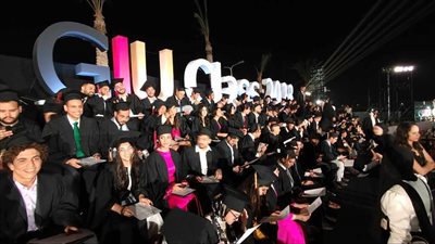 في احتفالية تخريج اول دفعاتها بالعاصمة الإدارية الجديدة..  وزير التعليم العالي والبحث العلمي يشيد بالتميز العلمي الذي تقدمه الجامعة الالمانية الدولية GIU 