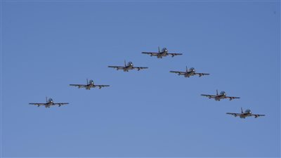انطلاق فعاليات العرض الجوى المصرى الإماراتى Alamien Air Show 2023 بمدينة العلمين