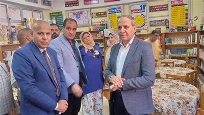 وكيل تعليم كفر الشيخ ورئيس مدينة الرياض يتفقدان المدارس استعدادا للعام الدراسى