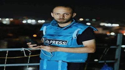آخر مشاهد لزيارة الشهيد الفلسطيني الصحفي هشام النواجحة لمحافظة المنوفية