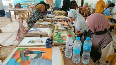 جامعة المنيا تفوز بالمركز الأول في مجال الفنون التشكيلية بمراكز الفنون للجامعات