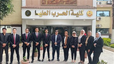 طلاب جامعة كفر الشيخ تشارك في المعرض الثانى للكتاب لخدمة الدارسين من العسكريين والمدنيين بالأكاديمية العسكرية للدراسات العليا والاستراتيجية