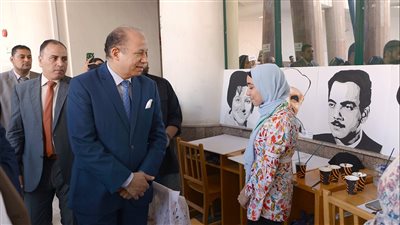 افتتاح معرض الكتاب الثانى عشر في جامعة المنصورة