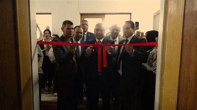 رئيس جامعة المنيا يفتتح المعرض الطلابي لقسم الرسوم المتحركة بــ