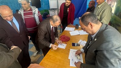 وفد جامعة الدلتا يشارك في الانتخابات الرئاسية 2024