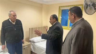 نائب رئيس جامعة بنها لشئون التعليم والطلاب يتفقد فندق الجامعة