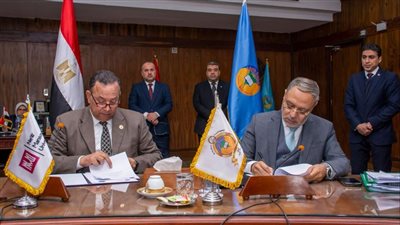 توقيع بروتوكول تعاون بين جامعة طنطا وجامعة المنصورة الجديدة