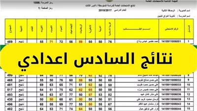 رابط نتائج الصف السادس الاعدادي العراق 2024 وخطوات الاستعلام