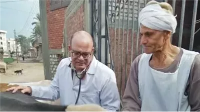 جامعة الزقازيق تنظم قافلة بيطرية لقرية في بلبيس بالشرقية