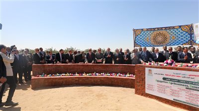 أخبار الجامعات..  رئيس جامعة المنصورة يشارك في وضع حجر أساس مشروع أرض الجامعات المصرية بالوادى الجديد