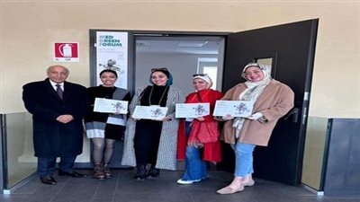 أخبار الجامعات | رئيس جامعة القاهرة يهنئ فريقين بكلية الهندسة لفوزهما فى مسابقة منتدى المتوسط السابع