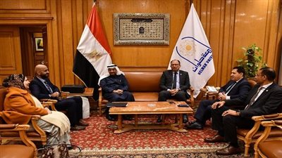 أخبار الجامعات | رئيس جامعة حلوان يستقبل السفير السعودي لبحث التعاون مع الجامعات السعودية