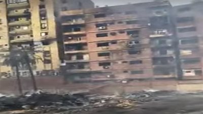 فيديو | المشاهد الأولى من حريق استوديو الاهرام بعد تمكن الحماية المدنية من السيطرة عليه