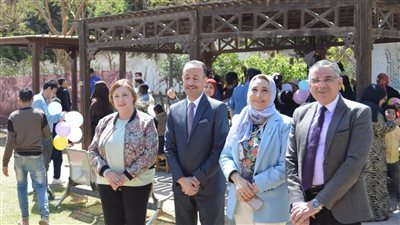  كليتي التجارة والدراسات العليا للطفولة بجامعة عين شمس تحتفل بالأطفال ذوي الاحتياجات الخاصة