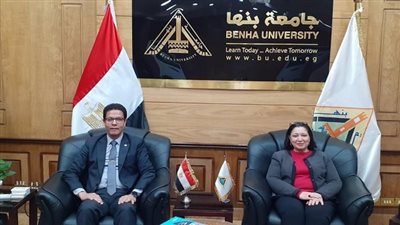 أخبار الجامعات | رئيس جامعة بنها يبحث مع وفد الهيئة القبطية الإنجيلية سبل التعاون المشترك