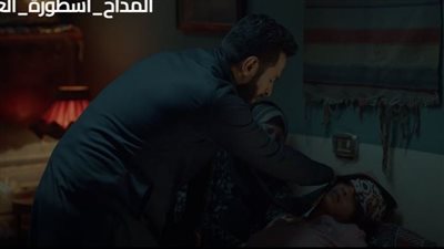 حمادة هلال يتخلص من فتاة برئية بسبب الجن فتحى عبدالوهاب فى مسلسل المداح الحلقه 19 