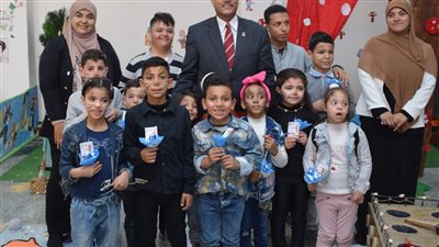 جامعة العريش تحتضن أطفال مركز التخاطب وتنمية المهارات والتكامل الحسي بمركز شباب العريش