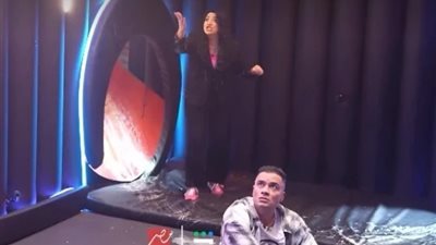 فشل حلقة برنامج رامز جاب من الآخر بسبب خلافات حسن شاكوش وطليقته ريم