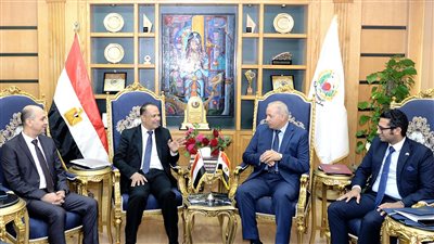 أخبار الجامعات..وفد الملحقية الثقافية لجمهورية اليمن بالقاهرة في رحاب جامعة المنصورة