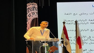 أخبار الجامعات | طالب بـ الجامعة المصرية اليابانية يحصد المركز الأول بمسابقة الخطابة لمستوى المبتدئين