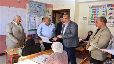 تعليم سوهاج | قيادات التربية والتعليم بـ سوهاج تتابع أعمال امتحانات آخر العام