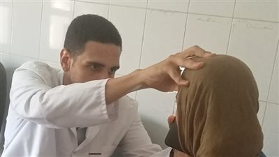 جامعة سوهاج تطلق قافلتها التنموية الشامله لخدمة اهالي قرية الفارسية