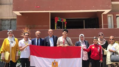 تعليم الجيزة تهنئ فريق ألعاب القوى من ذوي الهمم نتيجة فوزهم