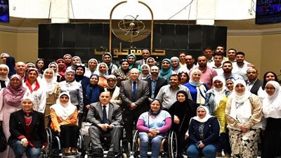 توسيع آفاق الفرص للأشخاص ذوي الإعاقة في جامعة حلوان وتوفر لهم فرص تعليمية وتدريبية متكاملة