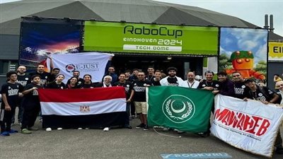 نادي الروبوتات في الجامعة المصرية اليابانية يحصد المركز الخامس في المسابقة العالمية