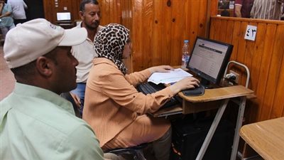 اقبال كبير من الطلاب لتسجيل رغبات تنسيق المرحلة الثانية بـ جامعة المنصورة