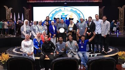 طلاب جامعة الدلتا التكنولوجية يحصدون المركز الأول في ختام الأسبوع الأول لشباب الجامعات التكنولوجية