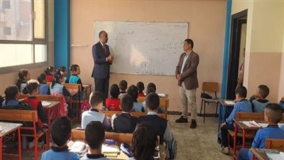 مدير التربية والتعليم بالمنوفية يتابع انتظام العملية التعليمية بمدارس إدارة قويسنا التعليمية 