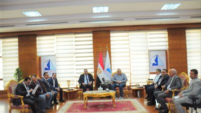 جامعة كفر الشيخ تلتقي برئيس جامعة حورس لمناقشة رسالة دكتوراة الطب البشري