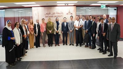 وفد من جامعة كيوشو اليابانية يستكشف آفاق التعاون مع جامعة عين شمس في مجالات الطب والهندسة